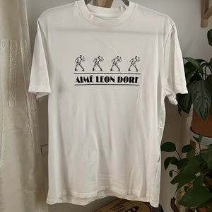 Aime Leon Dore White Graphic Tee